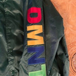 DMNT GREEN VARISTY JACKET *SIZE LARGE*